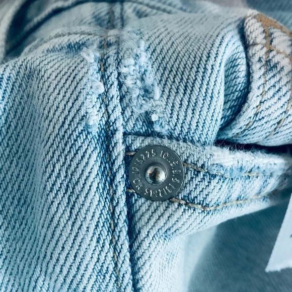 CURRENT ELLIOTT Size 27 HIgh Waist Stiletto Century Destroy Jeans Light Blue EUC - Picture 5 of 7